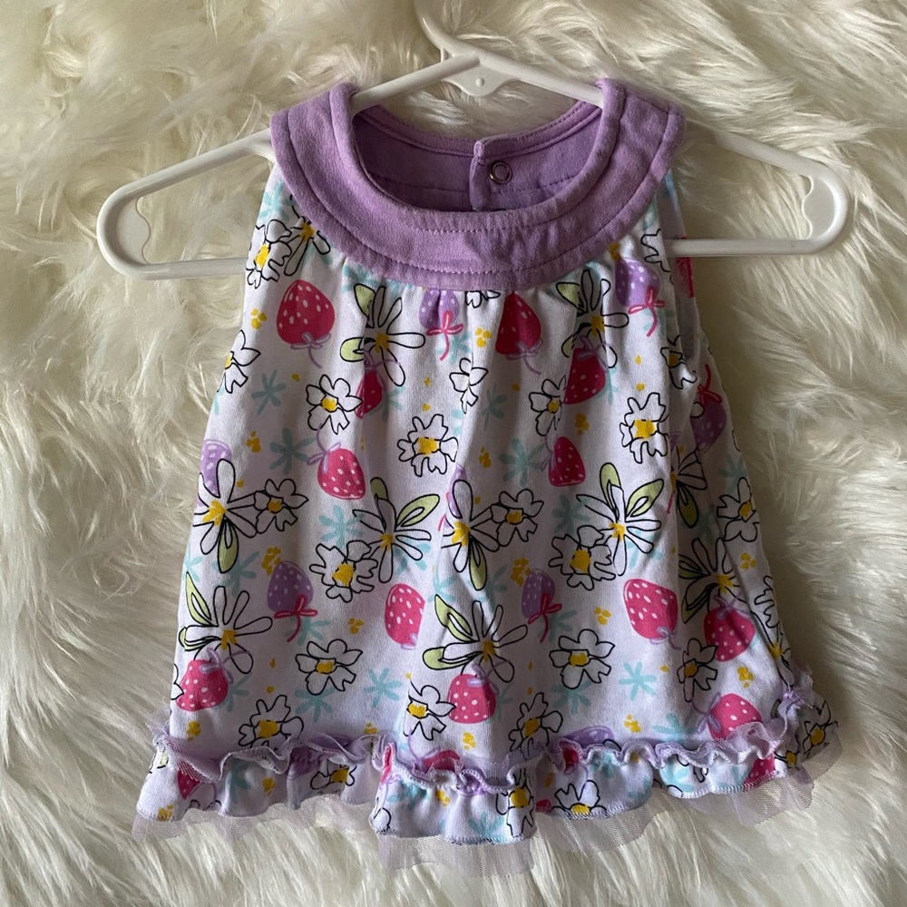 Kidgets Baby Girls Floral Top 6-9 Months